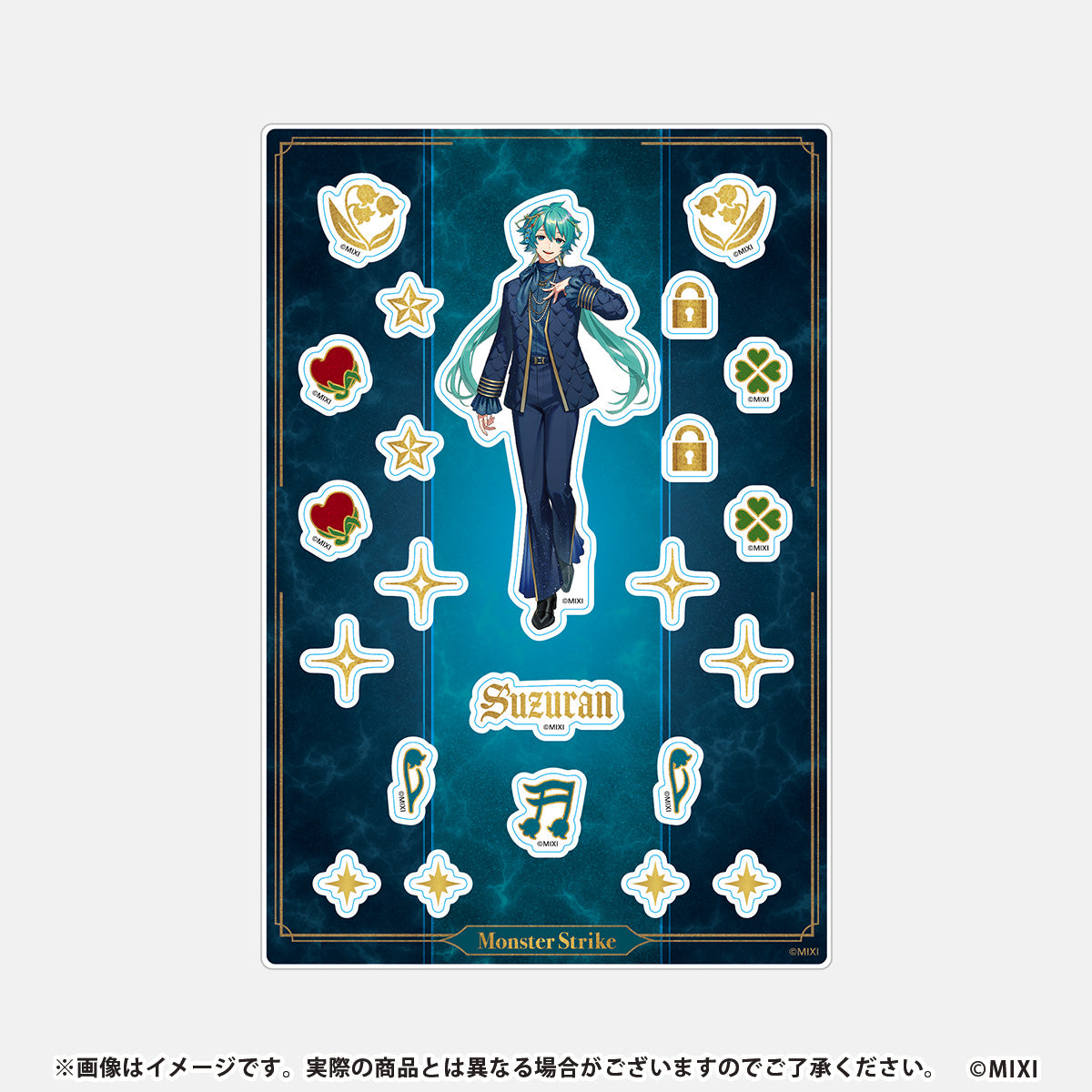 モンスターストライク アクリルフレークパーツ 鈴蘭