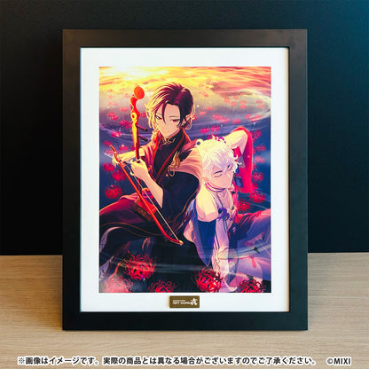 MONSTER STRIKE ART WORKS 真 高精細イラスト 閻魔と浄玻璃鏡