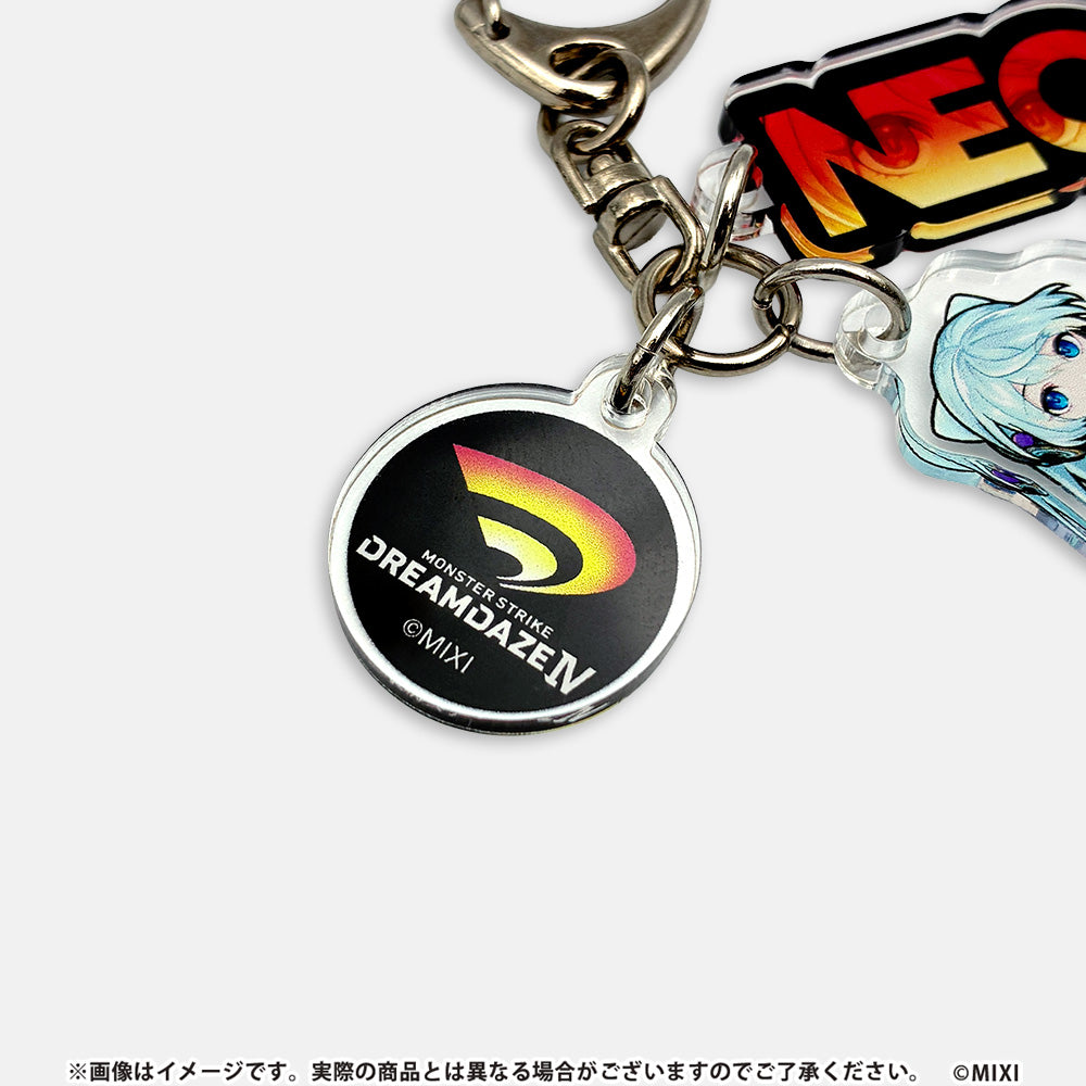DDⅣ 3連キーホルダー ネオ｜モンスターストライク（モンスト）グッズ