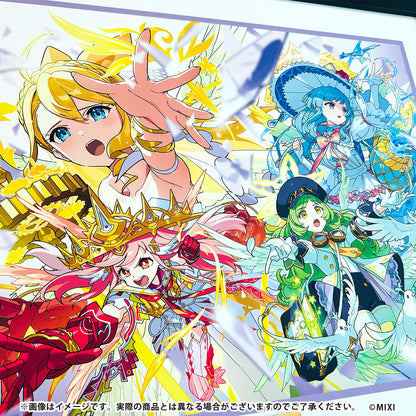 MONSTER STRIKE ART WORKS 真 高精細イラスト ウリエル / ラファエル / ミカエル / ガブリエル