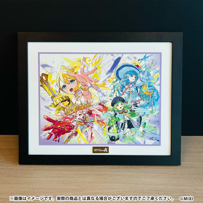 MONSTER STRIKE ART WORKS 真 高精細イラスト ウリエル / ラファエル / ミカエル / ガブリエル