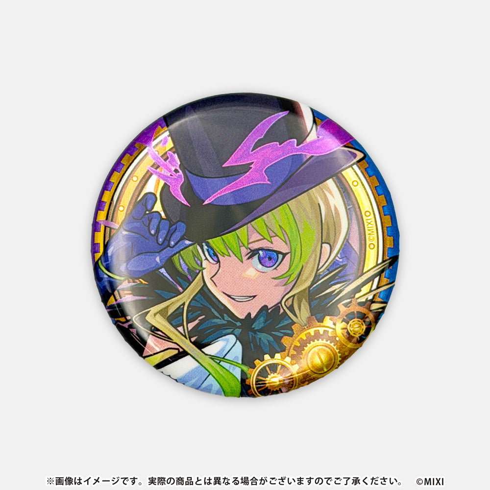 モンスターストライク 缶バッジ 怪盗アルセーヌ：ネオファントムモード
