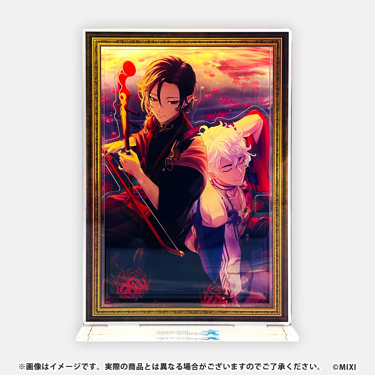 シンタローグッズセット MONSTER STRIKE ART WORKS 真 アクリルスタンド 新生・堕天の王