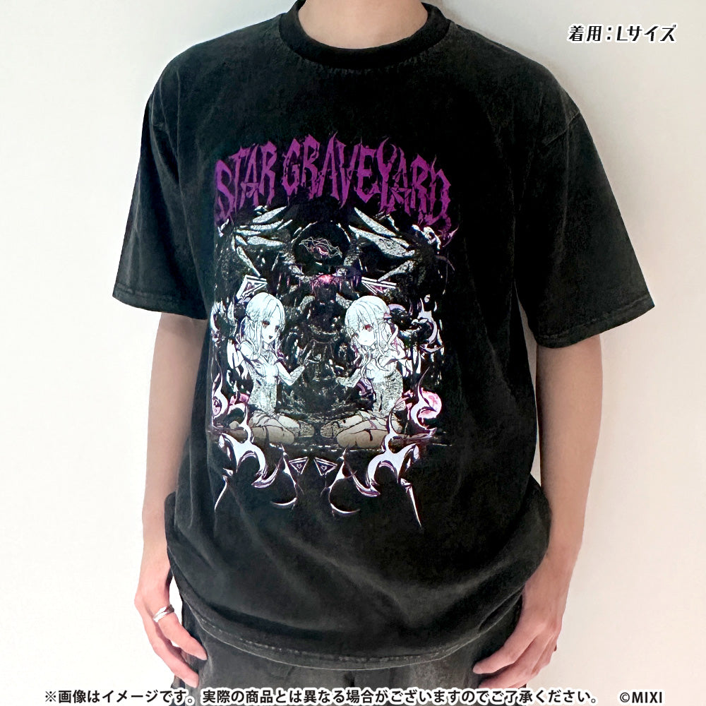 モンスターストライク SIGNATURE-ART Tee 星墓に匿れし白き憂愁 メラン