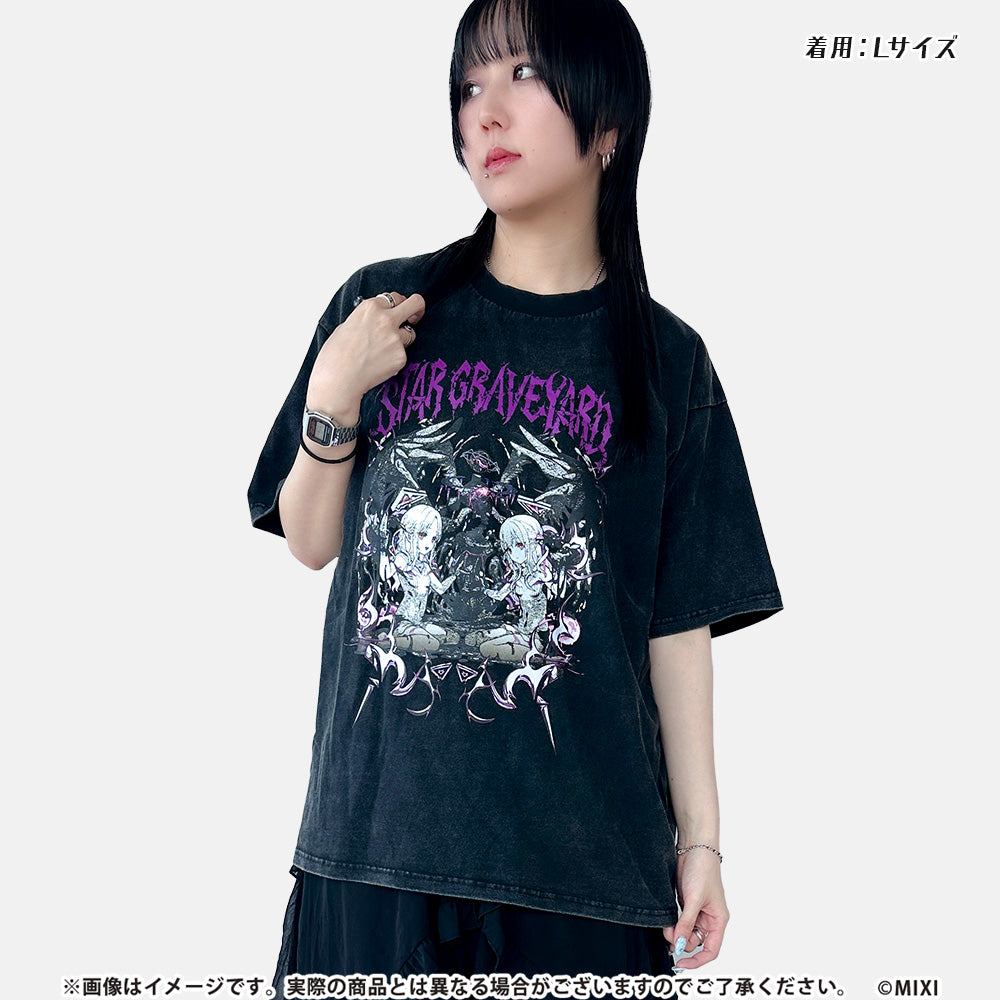 モンスターストライク SIGNATURE-ART Tee 星墓に匿れし白き憂愁 メラン