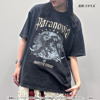 モンスターストライク Tシャツ 破界の黒き激甚 パラノヴィア