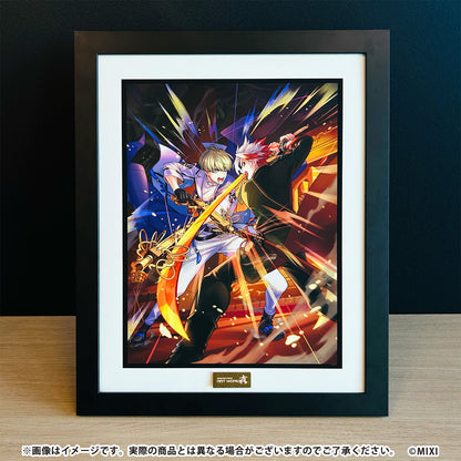 MONSTER STRIKE ART WORKS 真 高精細イラスト バサラVSコクウ