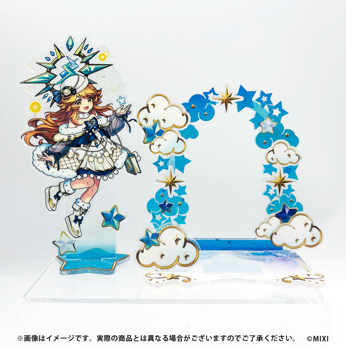 モンスターストライク ラメアクリルスタンド ラミエル winter ver.