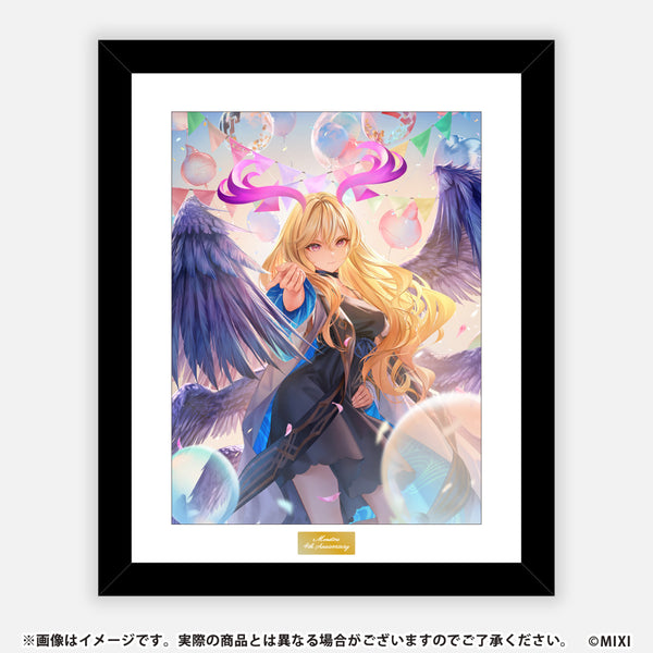モンスターストライク  高精細複製イラスト ルシファー DD ちはや ヤクモ モンストア ANNIVERSARY 高精細イラスト ルシファー｜モンスター
