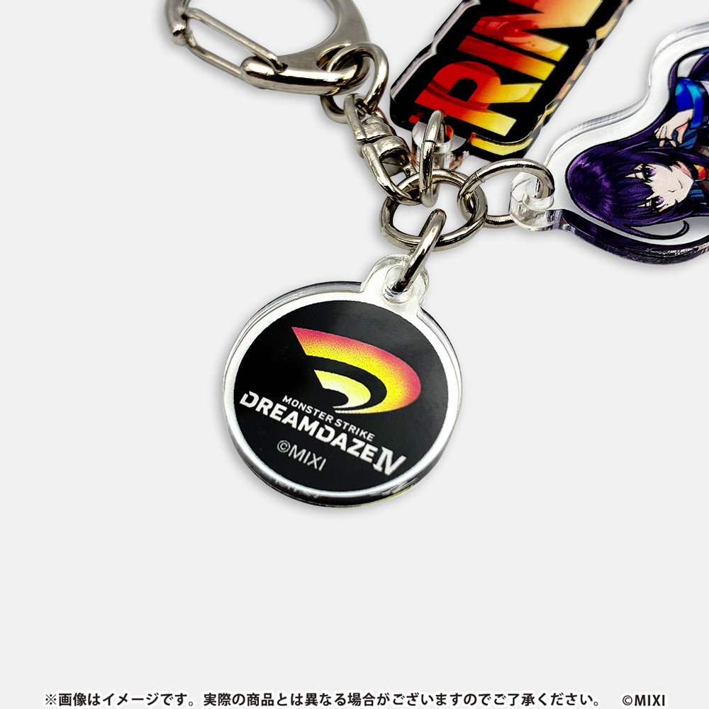 モンストの金のキイホルダー モンスターストライク 武器メタルキーホルダー コンプリートセット