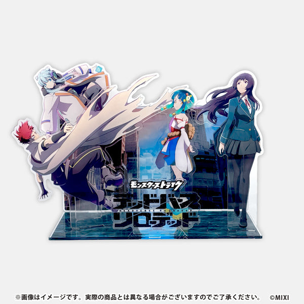 【最安値 発送3月】モンスターストライク デッドバースリローデッドブランケット アニメ「モンスターストライク デッドバースリローデッド」 ジオラマ