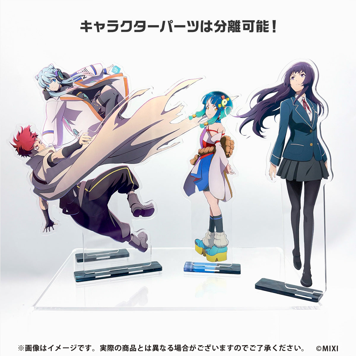 アニメ「モンスターストライク デッドバースリローデッド」 ジオラマアクリルスタンド