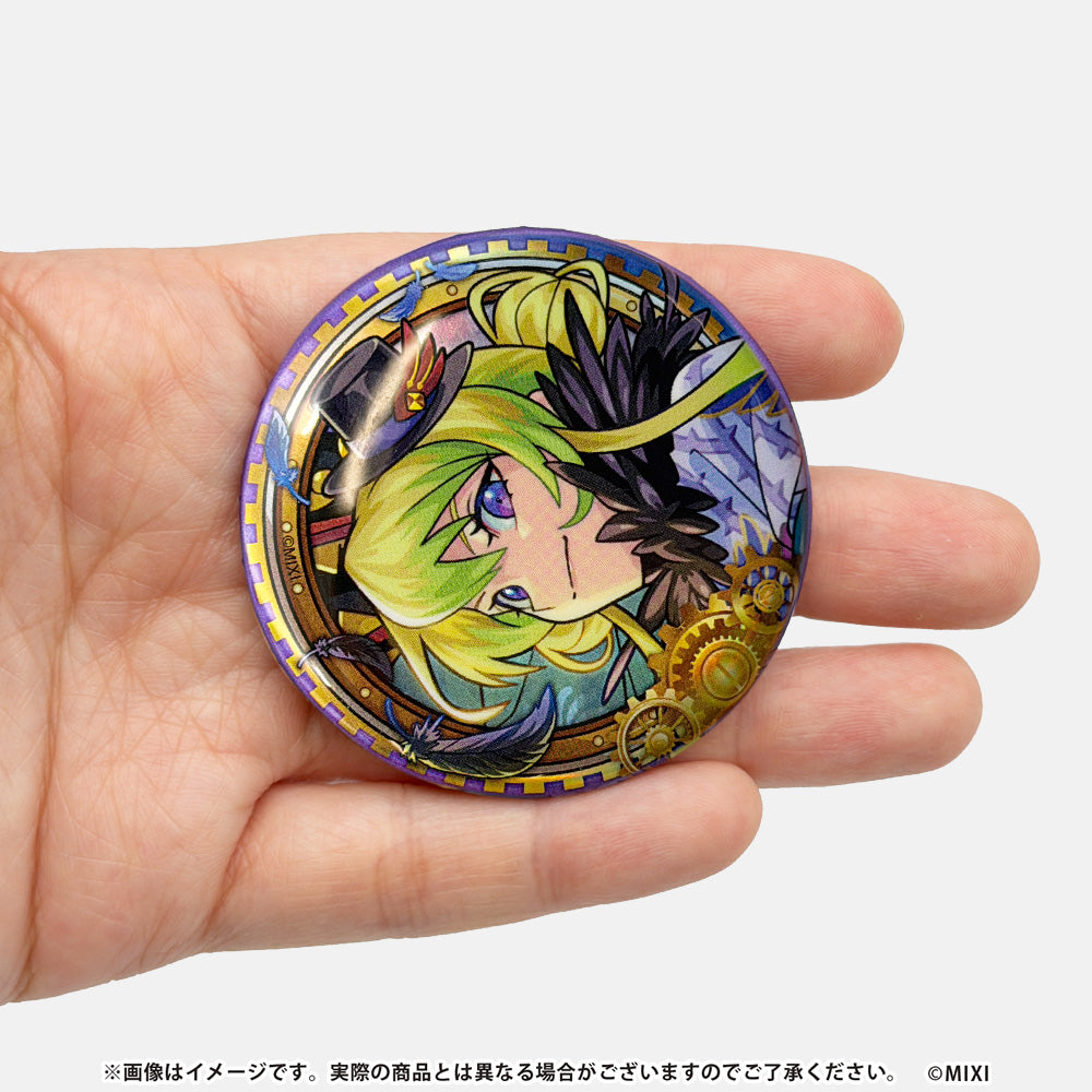 モンスターストライク 缶バッジ 新春怪盗アルセーヌ：シシマイモード
