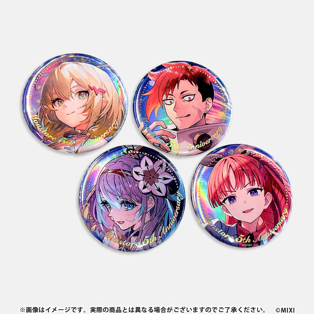 モンストア ANNIVERSARY 缶バッジ ジュゲム(アップ)