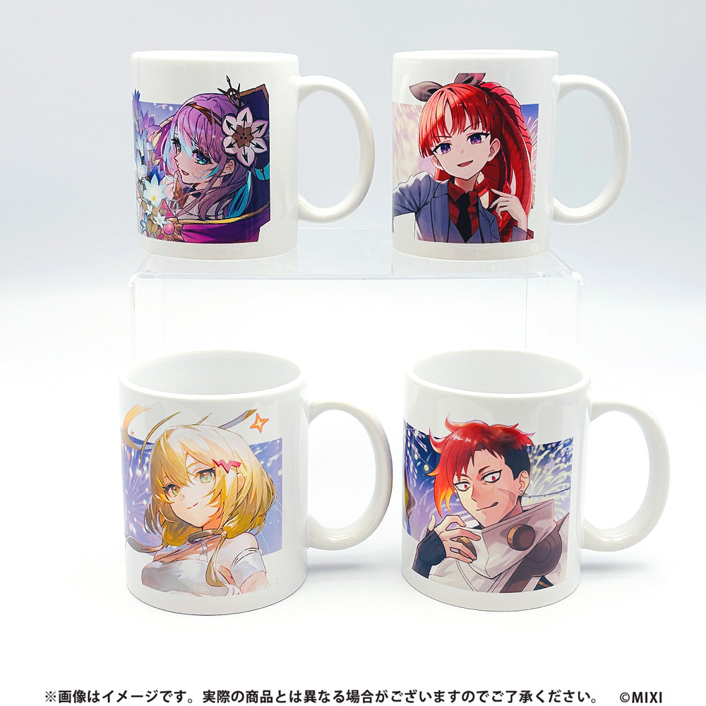 モンストア ANNIVERSARY マグカップ&ラメアクリルコースター エル