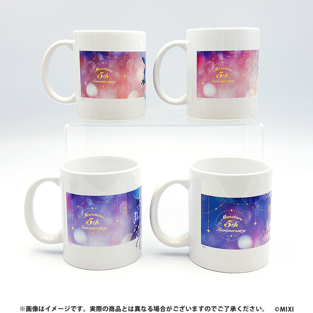 モンストア ANNIVERSARY マグカップ&ラメアクリルコースター エル