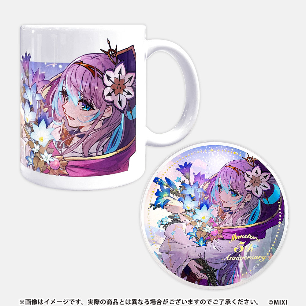 モンストア ANNIVERSARY マグカップ&ラメアクリルコースター アビス