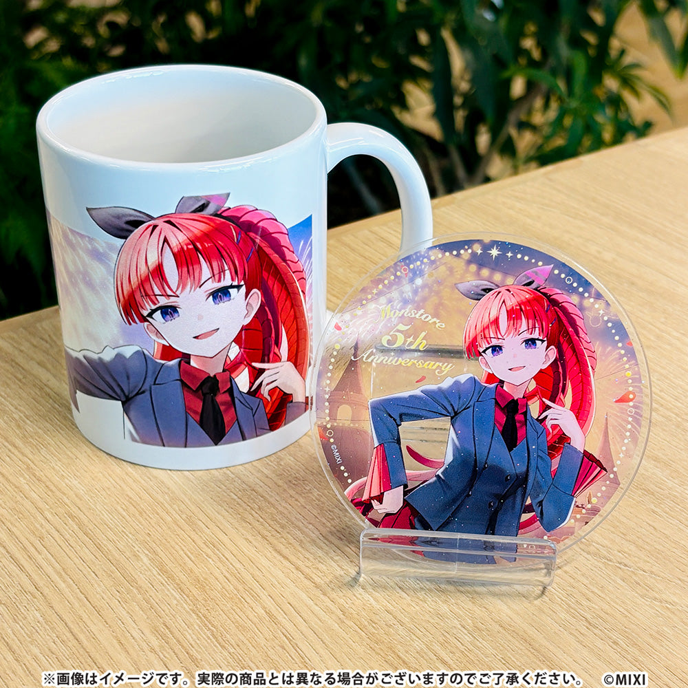 モンストア ANNIVERSARY マグカップ&ラメアクリルコースター アザトース