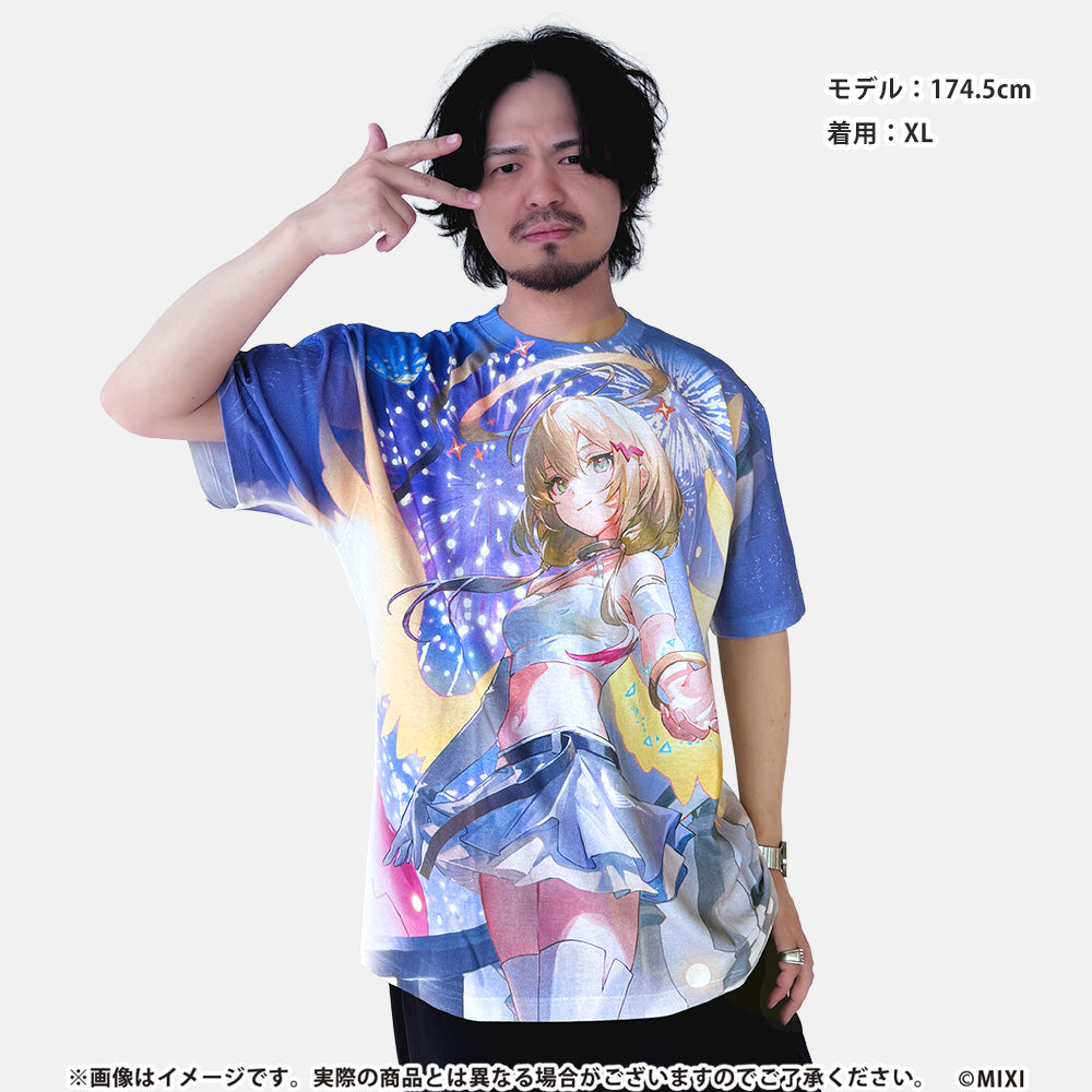 モンストア ANNIVERSARY フルグラフィックTシャツ エル