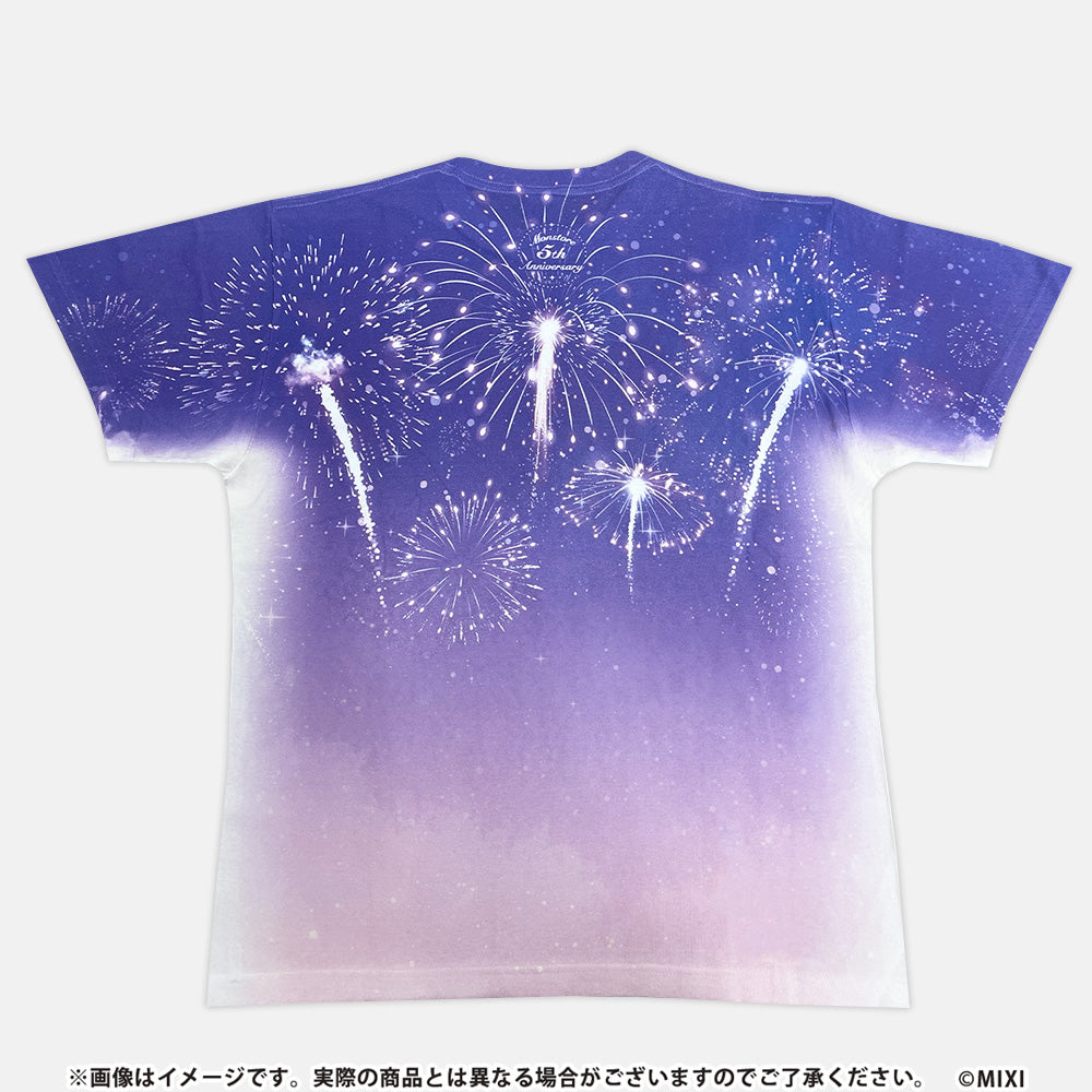 モンストア ANNIVERSARY フルグラフィックTシャツ アザトース