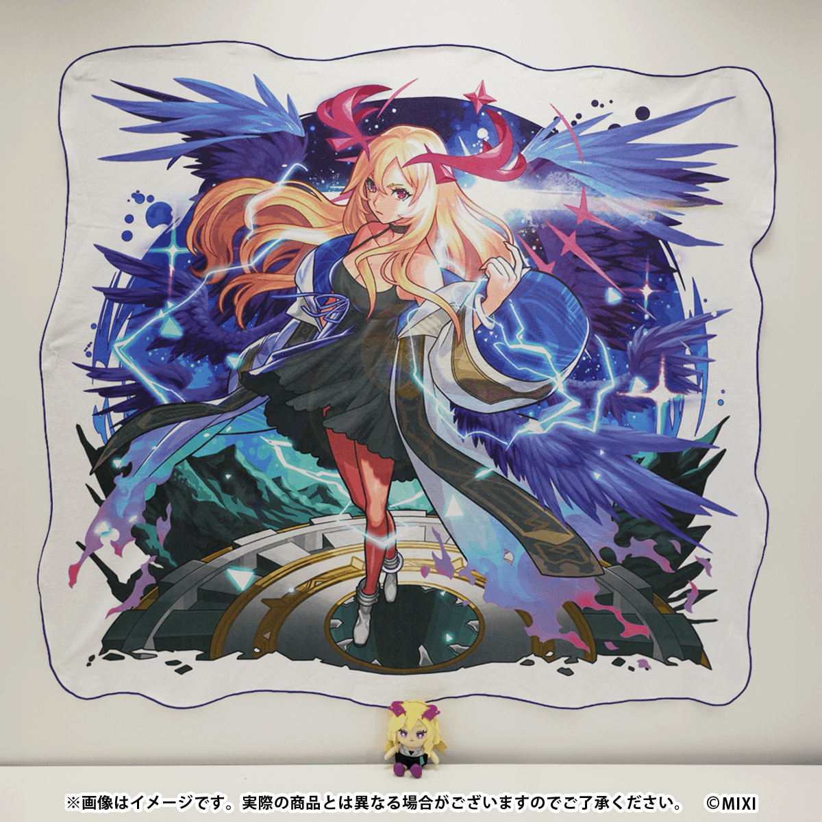 モンスト 妲己 バスタオル モンスターストライク 超BIGダイカットバスタオル 新生・堕天の
