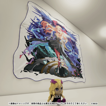 MONSTER STRIKE モンストグッズガチャ バスタオル ルシファー モンスターストライク 超BIGダイカットバスタオル 新生・堕天の