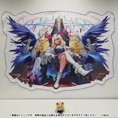 MONSTER STRIKE モンストグッズガチャ バスタオル ルシファー モンスターストライク 超BIGダイカットバスタオル 新生・堕天の