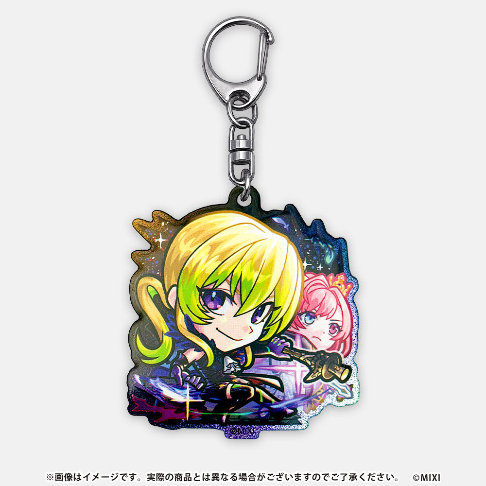 モンスターストライク メタリックアクリルキーホルダー 怪盗アルセーヌ：叡智の魔術王との共闘 MV