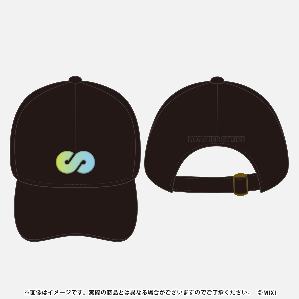 【未使用品】KAMILAVKA 帽子 monstrosa2 モンストローサ モンスターストライク CAP スーパーインフィニティ戦士 アミダ