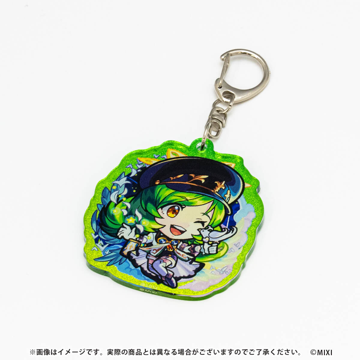 モンスターストライク メタリックアクリルキーホルダー 祝福を届けし聖告の大天使 ガブリエル ボール絵