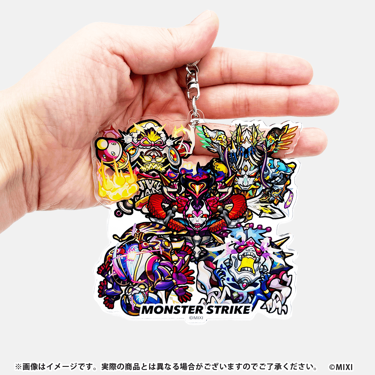 モンスターストライク 集合アクリルキーホルダー 〜超爆轟黎 モンスターストライク 集合アクリルキーホルダー 〜超爆轟黎
