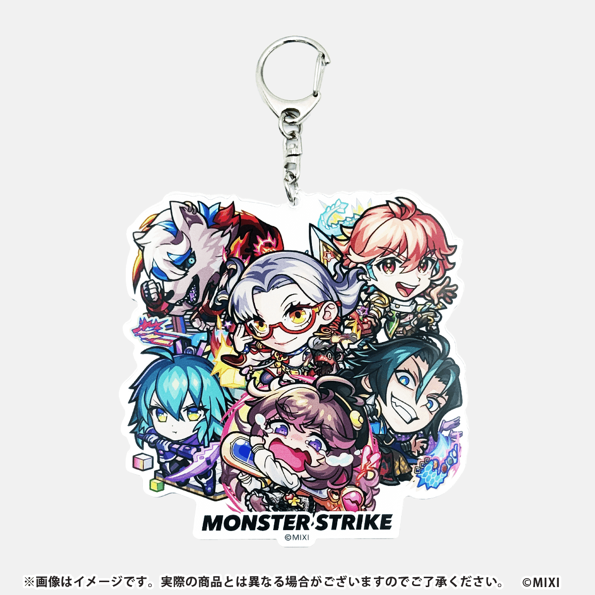 モンスターストライク 集合アクリルキーホルダー 〜超爆轟黎 モンスターストライク 集合アクリルキーホルダー 〜超爆轟黎