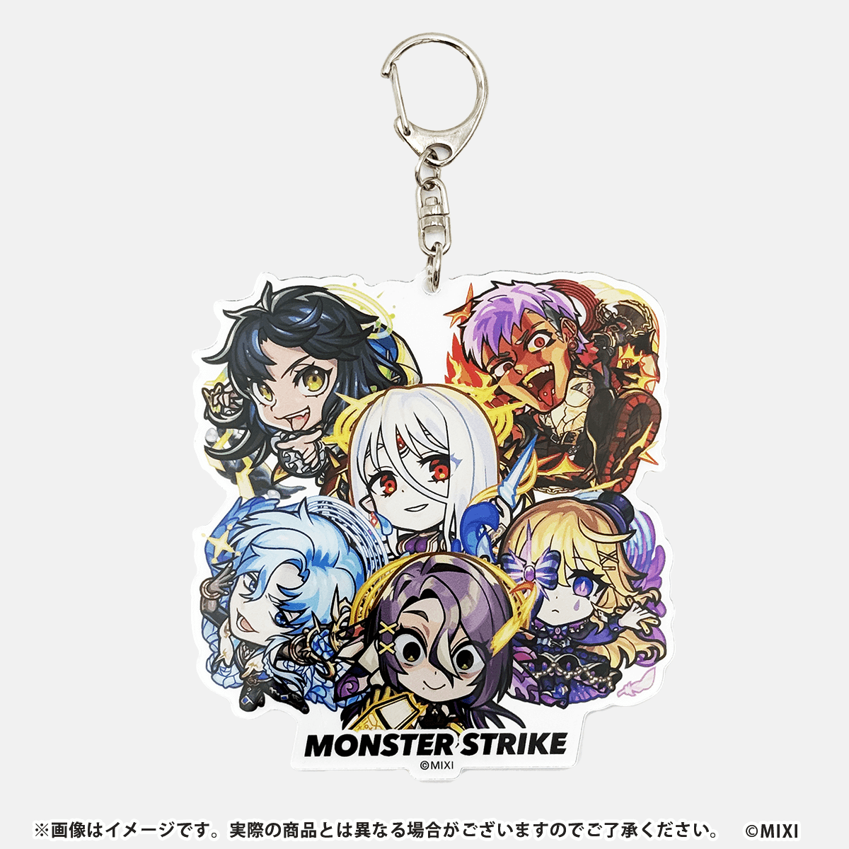 モンスターストライク 集合アクリルキーホルダー 〜超爆轟黎