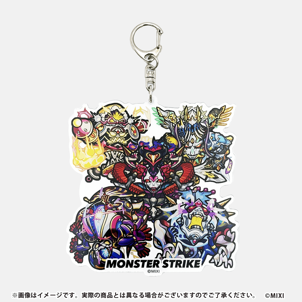 モンスターストライク 集合アクリルキーホルダー 〜超爆轟黎 モンスターストライク 集合アクリルキーホルダー 〜超爆轟黎