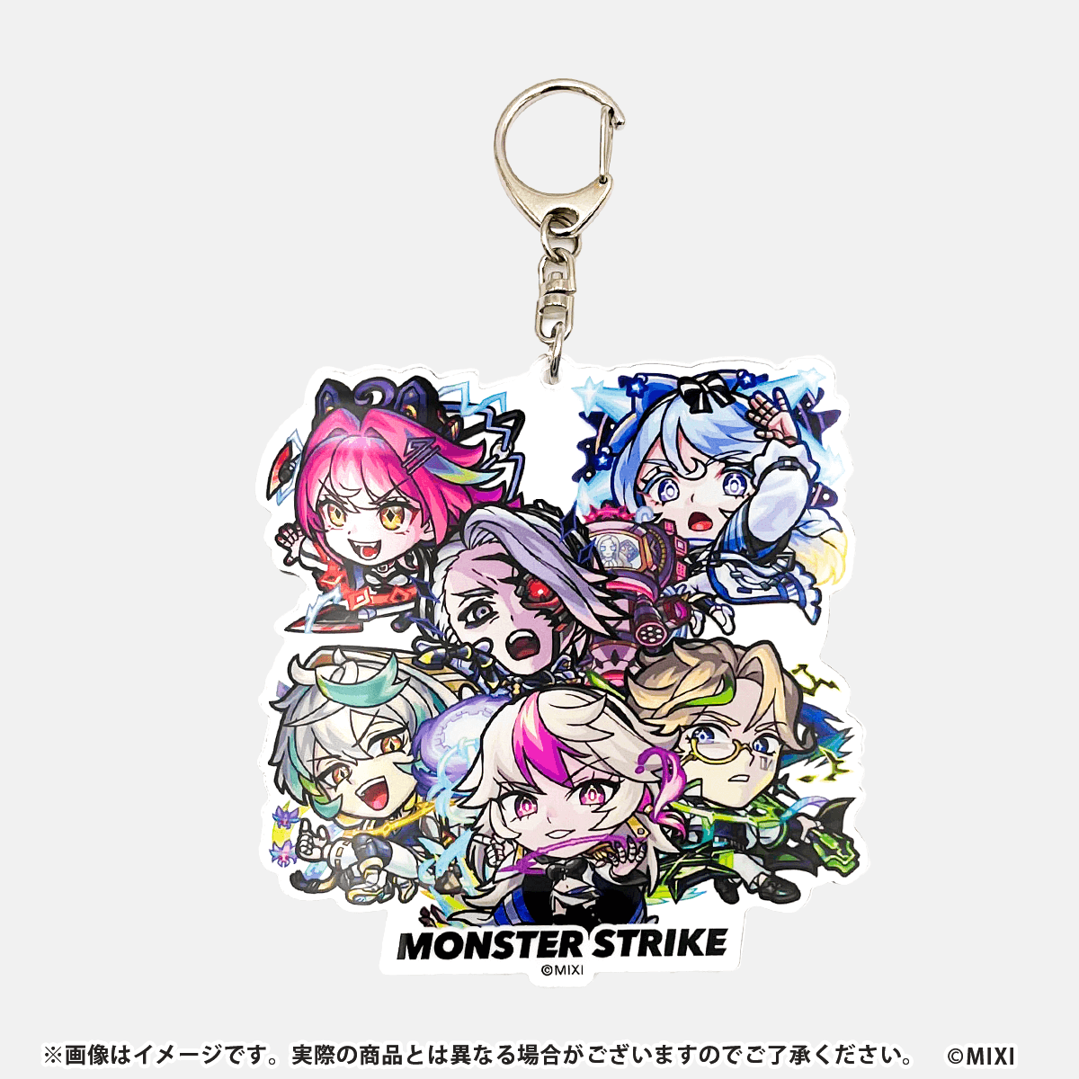 モンスターストライク 集合アクリルキーホルダー 〜超爆轟黎