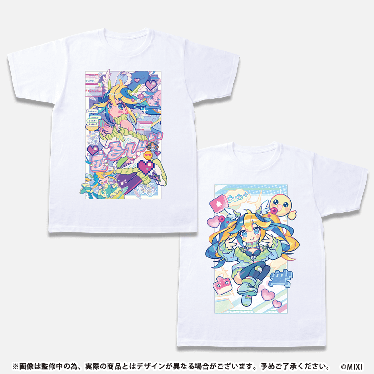 モンスターストライク Tシャツ アルビレオ ハツぼんじりのうた ver. A