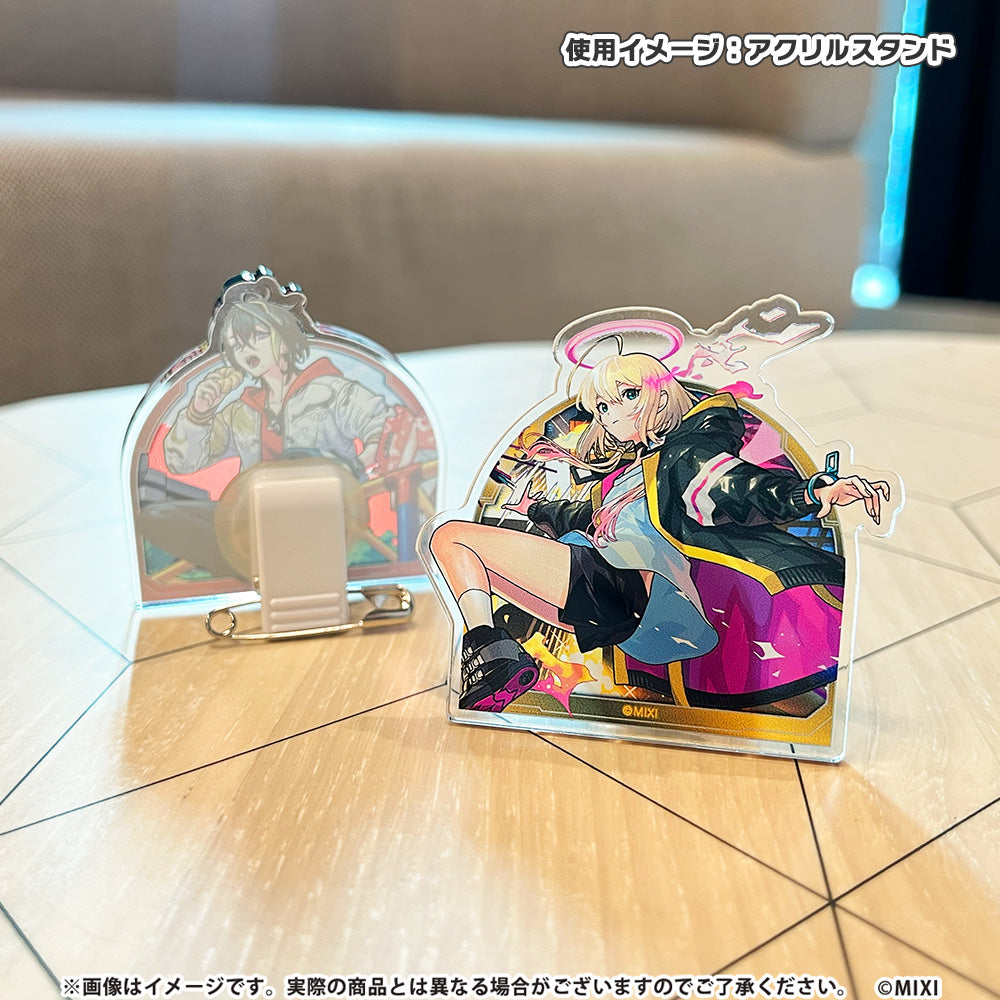 モンスターストライク ダイカットアクリルバッジ 13周年記念 B コンプリートセット