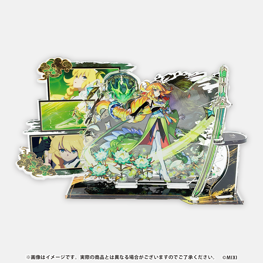 モンスターストライク 場面写アクリルスタンド 澄明なる風の天下五剣 三日月宗近