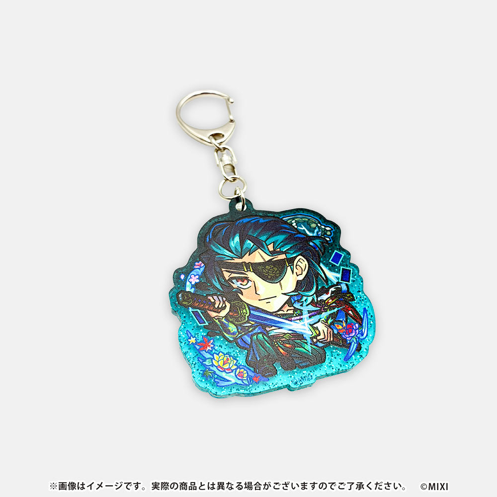 モンスターストライク メタリックアクリルキーホルダー 流麗なる水の天下五剣 童子切安綱