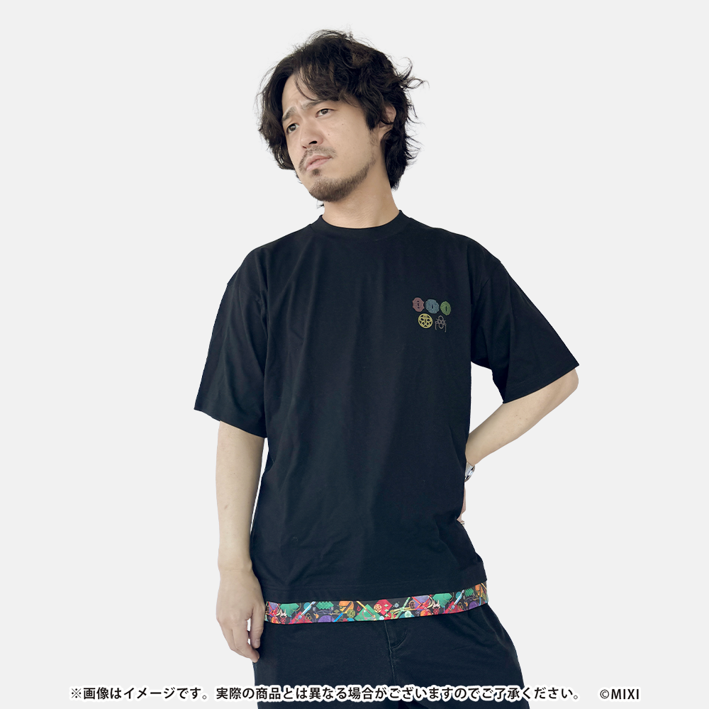 モンスターストライク フェイクレイヤードTシャツ 天下五剣