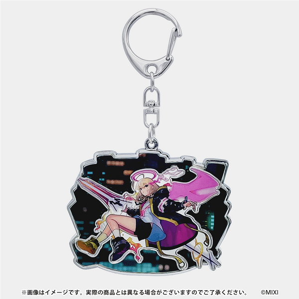 モンスターストライク メタルキーホルダー エル:堕天モード モンスターストライク メタルキーホルダー エル:堕天モード