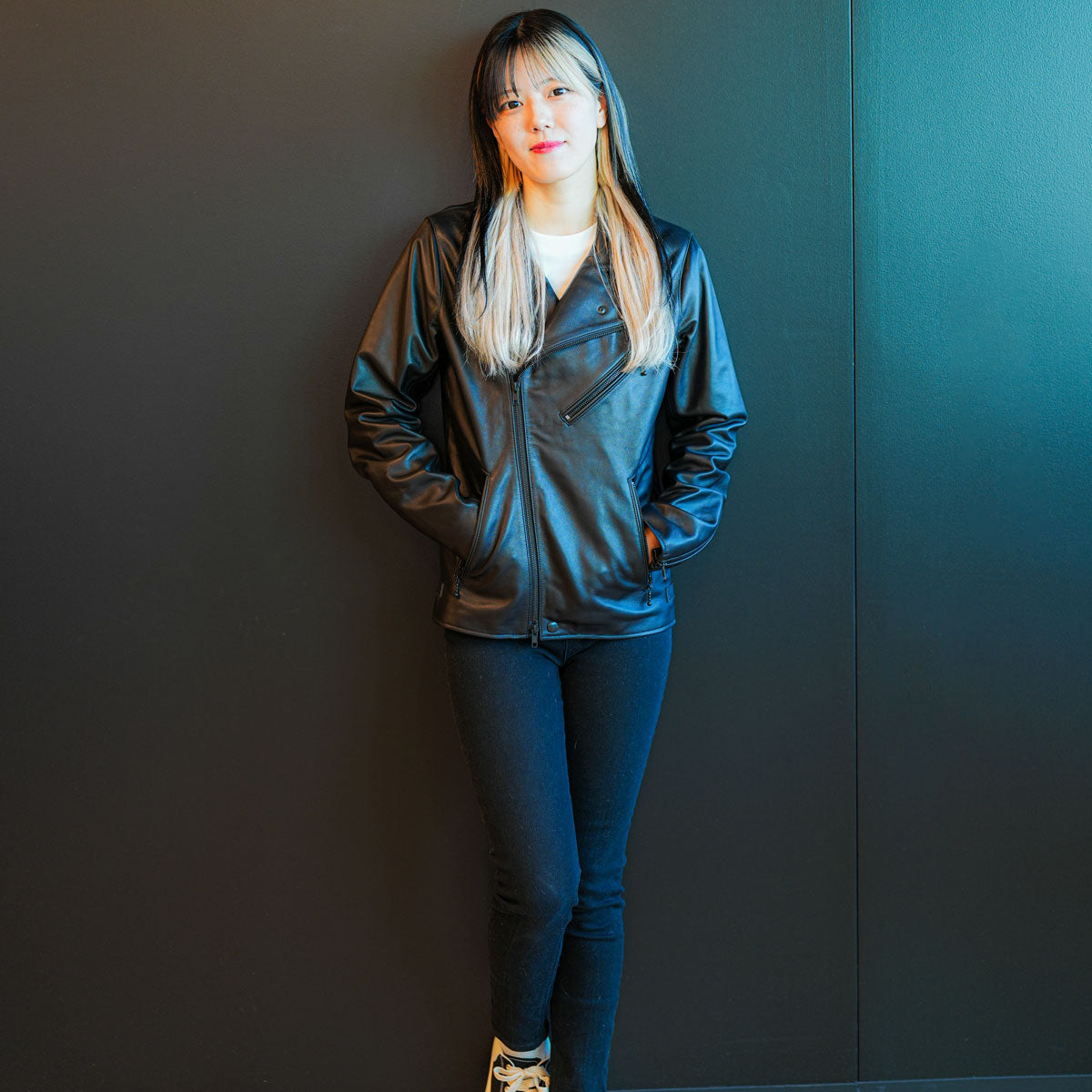 モンソニ！レザーライダースジャケット ルシファーモデル