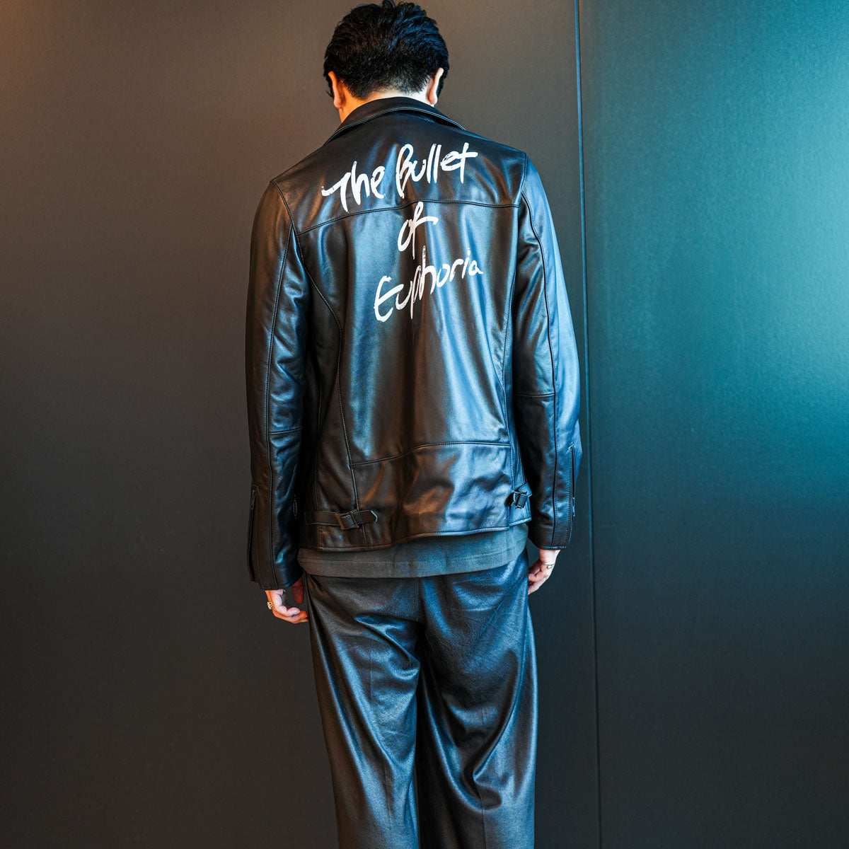 モンソニ！レザーライダースジャケット ルシファーモデル