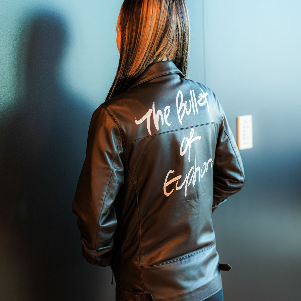 モンソニ！レザーライダースジャケット ルシファーモデル