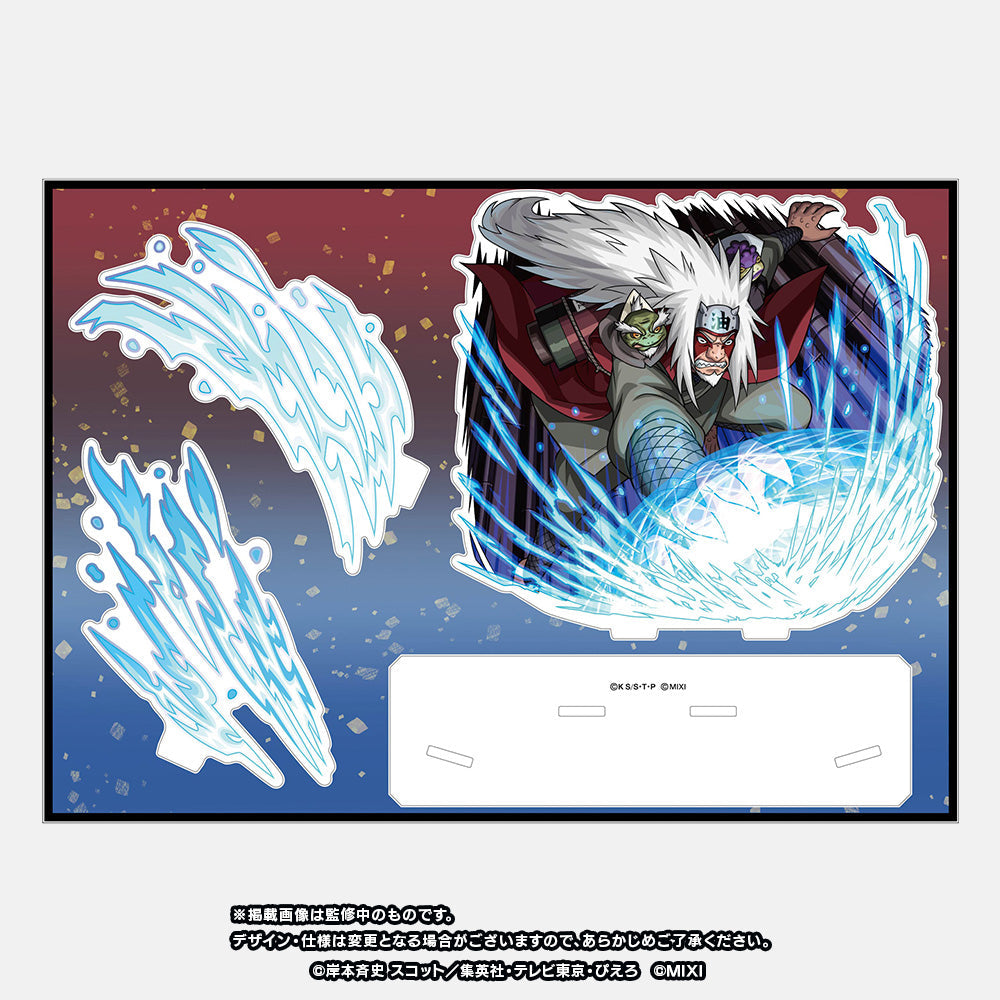 TVアニメ『NARUTO-ナルト- 疾⾵伝』×モンスターストライク ジオラマアクリルスタンド 自来也
