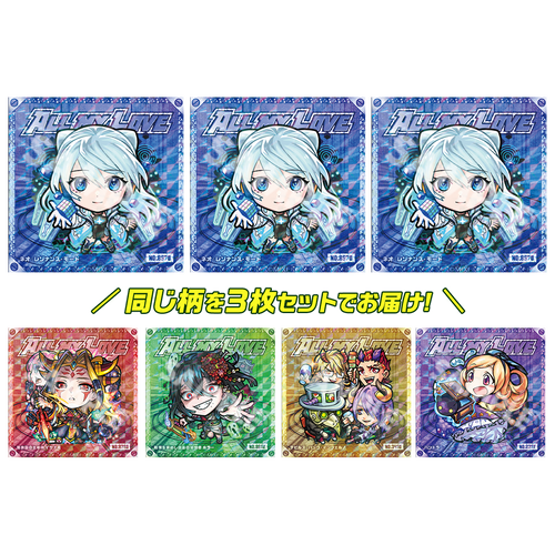 キャラクターがえらべるステッカーセット