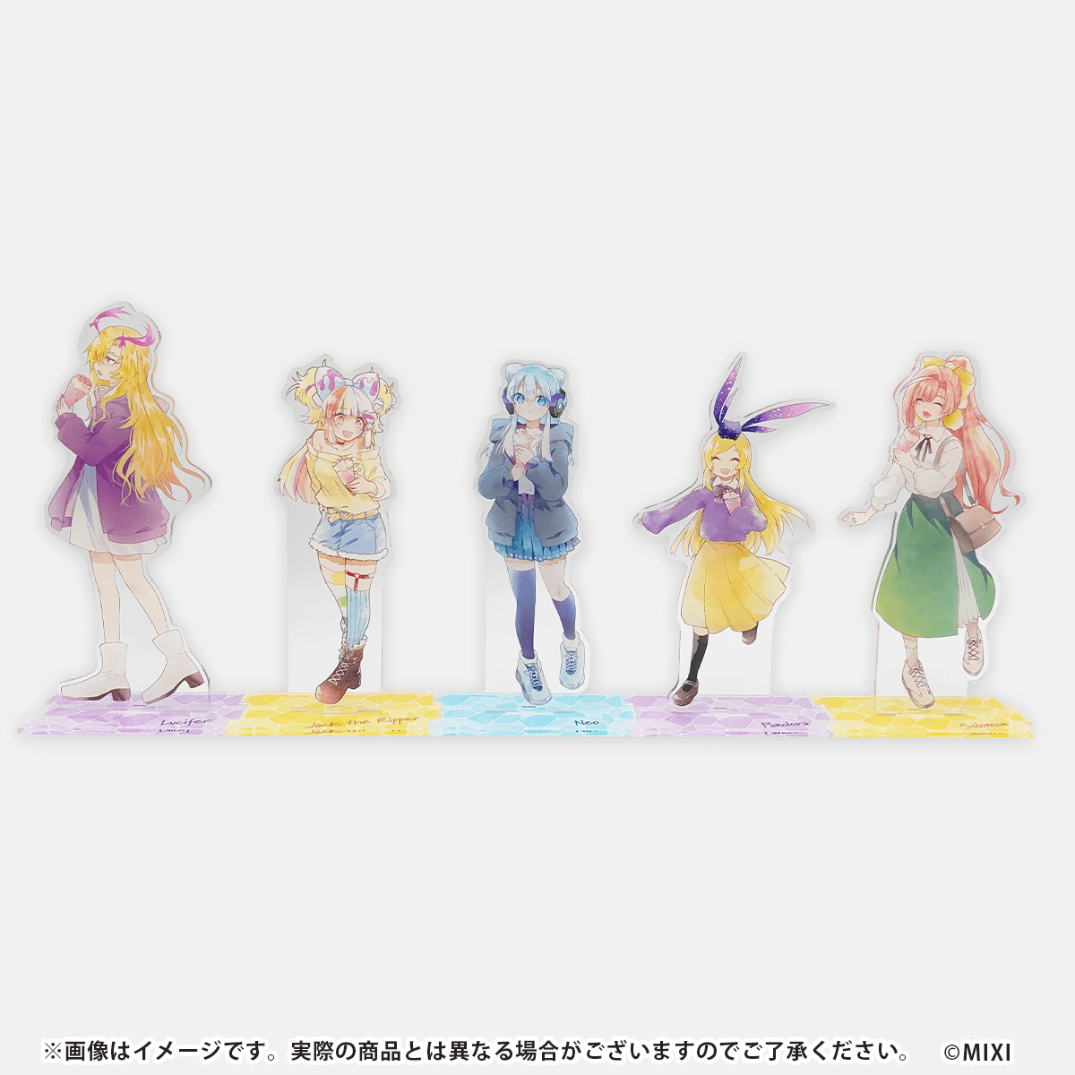 モンスターストライク 下町ハローワールド アクリルスタンド ルシファー