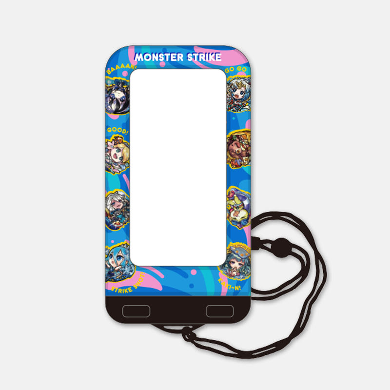 スマートフォン防水ケース ボール絵 総柄