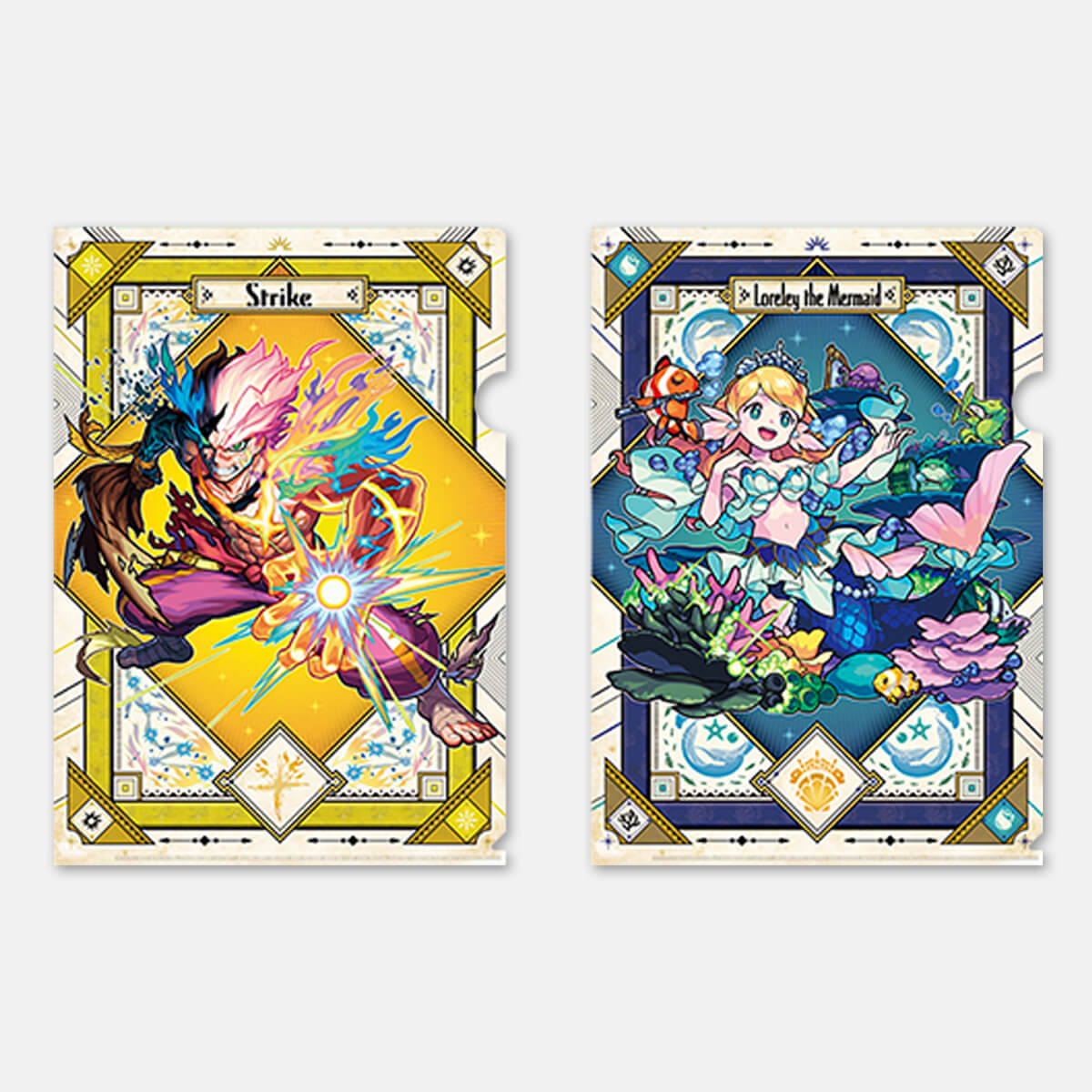 コレクションクリアファイル 獣神化 コンプリートセット