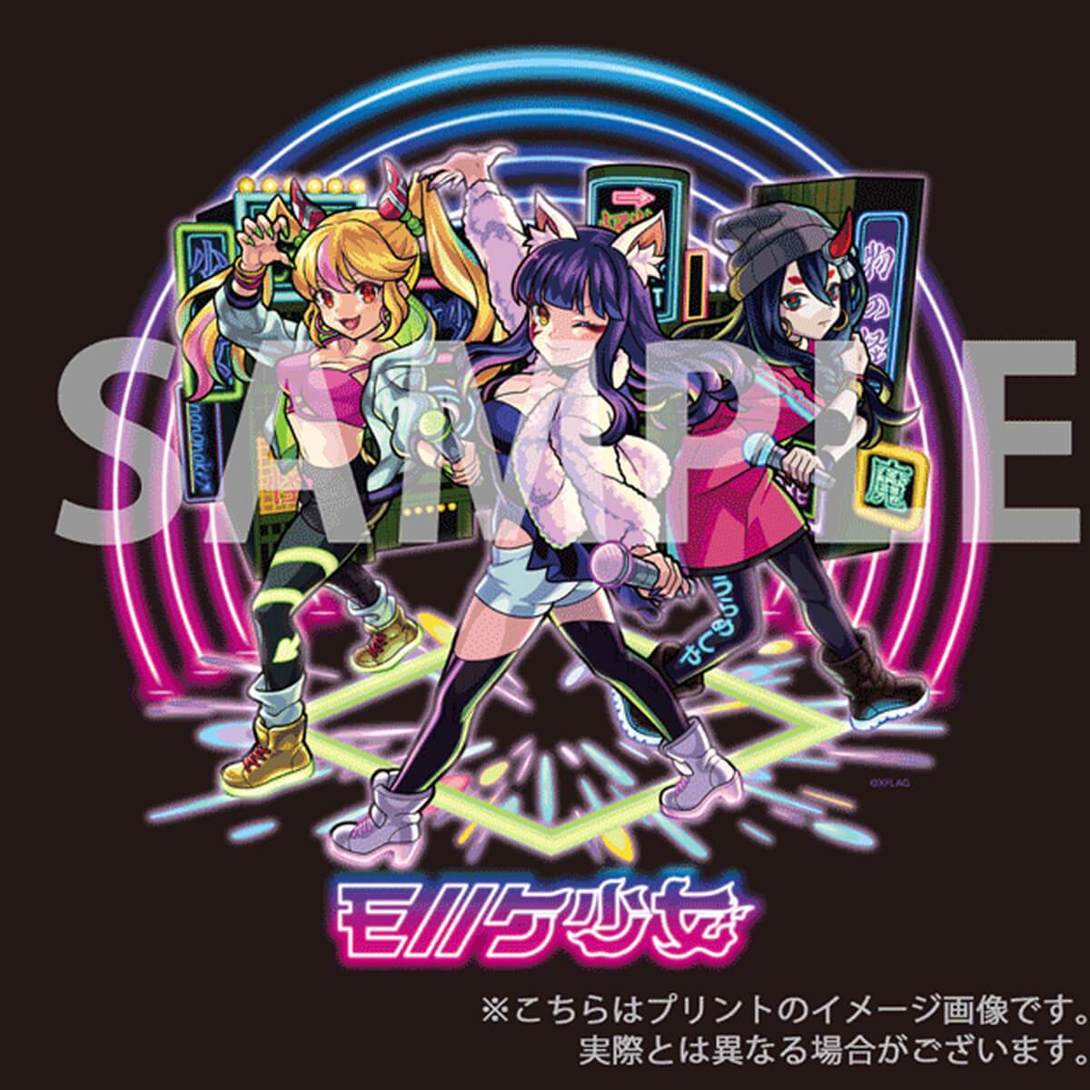 Tシャツ 小悪魔ダンスユニット モノノケ少女 XL